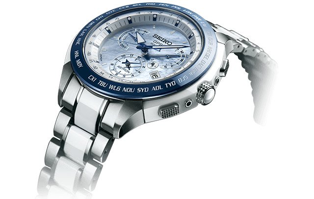 Seiko Astron GPS Dual-Time Solar Watch Limited Edition SSE039