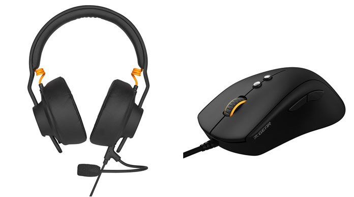 Fnatic Gear Clutch G1 Mouse and Duel TMA-2 Headphones