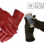 URPowered NOVA Genuine Leather Touchscreen Gloves