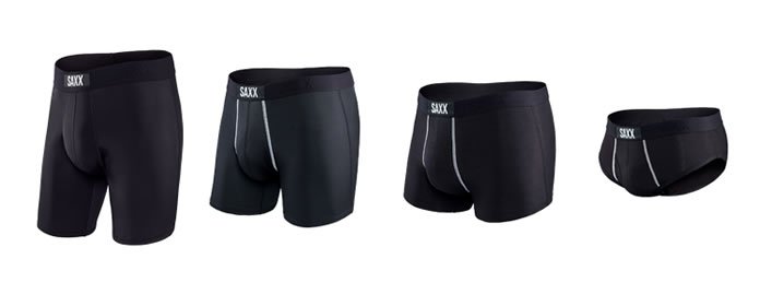 Saxx Mens Baselayer Performance Underwear