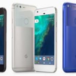 Google Pixel & Pixel XL Smartphone available colors, Black, Silver, Blue