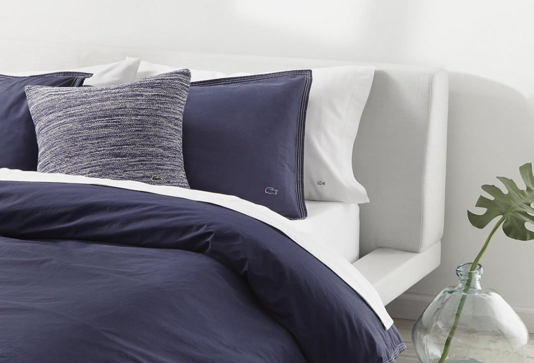 Lacoste Home Washed Solids Collection Bedding Sets