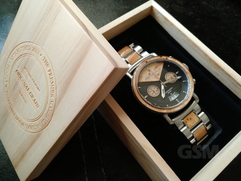 The Marc Original Grain Handcrafted Wood Watch
