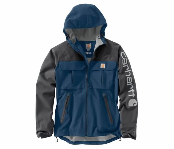 Carhartt Men's Shoreline Angler Jacket Killer RainGear