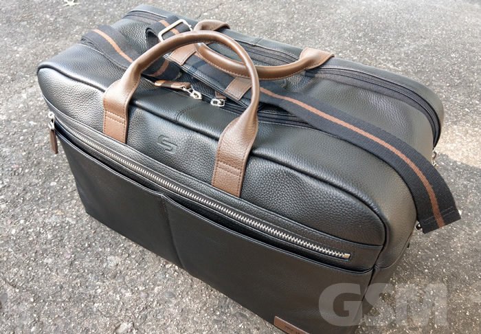 Luxury Weekender Bag, Solo New York Bayside Leather Duffel