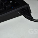USB Pass-through port and 3.5mm audio jack