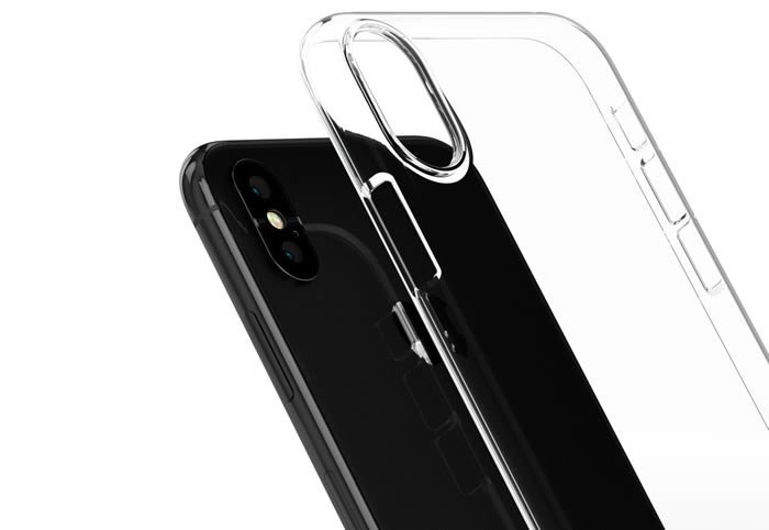 Caudabe iPhone X Protection Clear & Simple