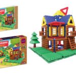 Magformers Log House Magnetic Shape STEM learning toy