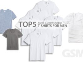 Top 5 Most Comfortable Mens T-Shirts