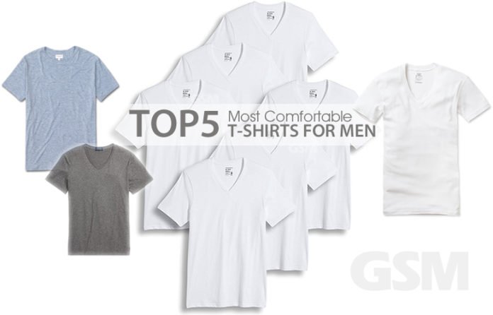 Top 5 Most Comfortable Mens T-Shirts