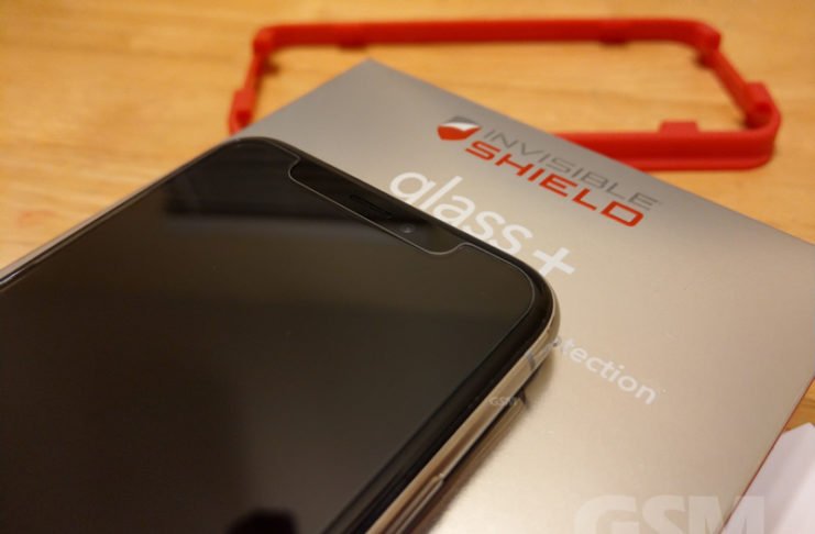 InvisibleShield Glass+ for iPhone X: Better Screen Protection
