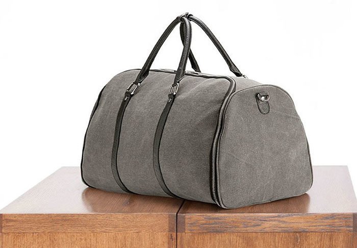 Canvas Weekender Garment Bag: Don't let wrinkles get you down