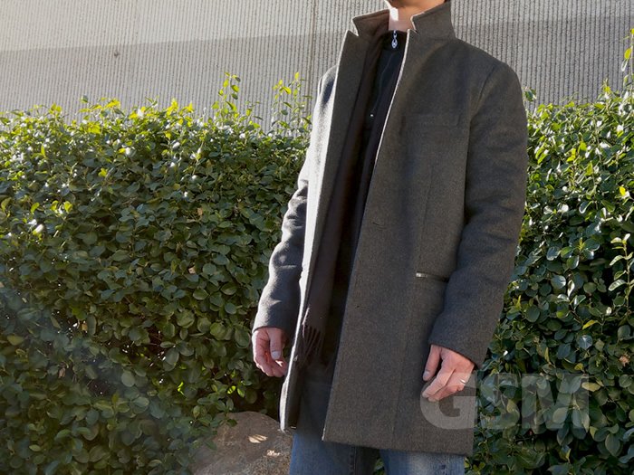 Bordin StormLux Wool Cashmere Overcoat: Style meet Performance
