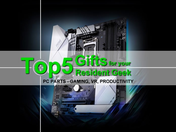 Top 5 Computer Parts, PC Gifts Your Resident Geek will love