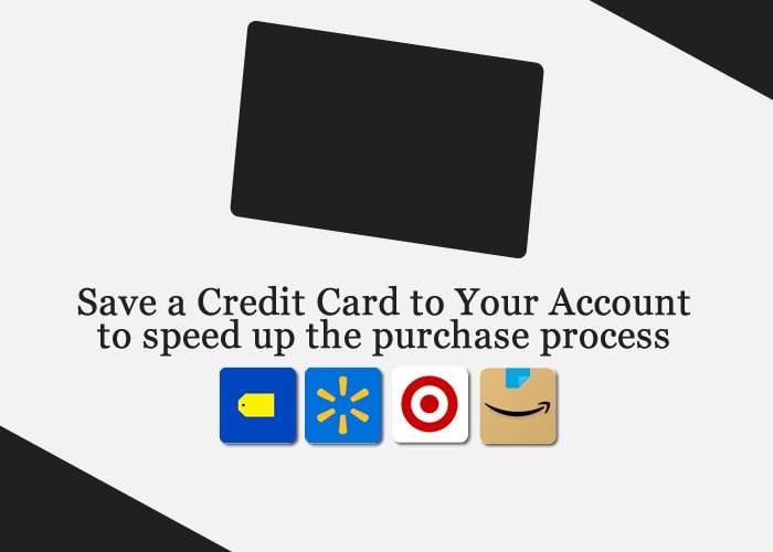 Step 4 Save a Credit Card to your account