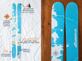 SOS Outreach, Christy Sports, Nordica Unleashed 108 skis