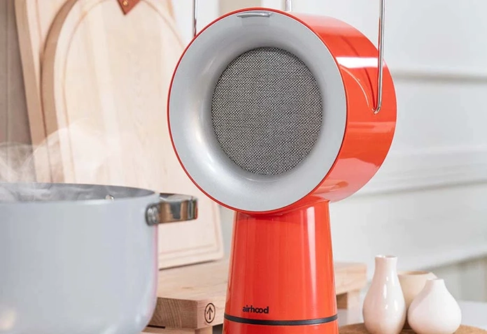 AirHood Kitchen Fan Gets Rid of Smoke, Fumes, and Grease Spatter
