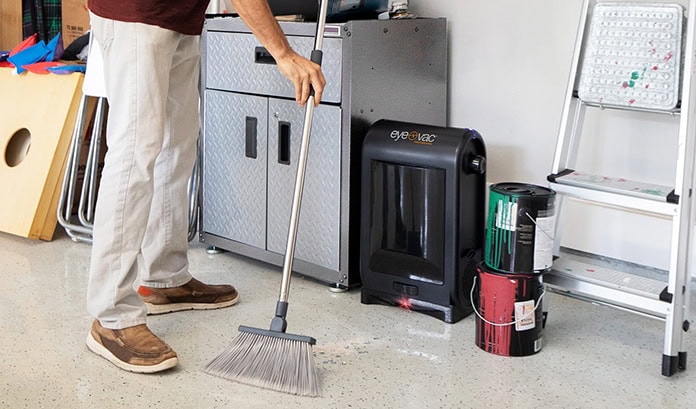 EyeVac Pro as a Shop Vac Garage Vac