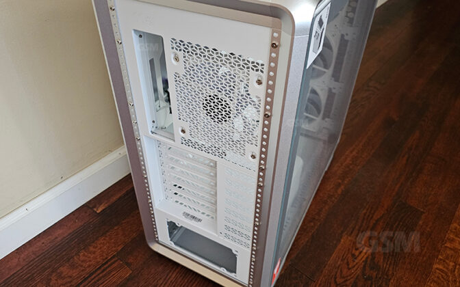 Masterframe 600 Silver MF600-SGNN-S00 Rear IO Panel